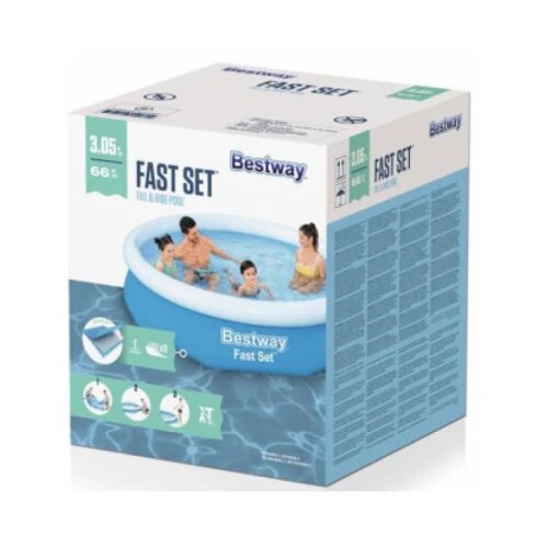 Bestway bazen 57456 305X66 fast set #1 Cene