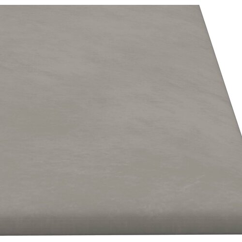  Zidna uzglavlja 12 kom. Svjetlosiva Bar&amp;scaron;un - Svjetlosiva 90 x 30 cm Pravokutno Slike
