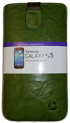 NOBRAND Torbica INDIGO Wash za Galaxy S5 - zelena - žepek za telefon, dimenzije telefona do 142 x 72 x 8.1mm Cene