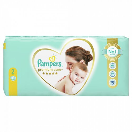 Pampers 2 premium care 46KOM Slike