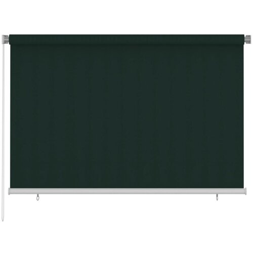  Vanjska roleta za zamračivanje 220 x 140 cm tamnozelena HDPE Cijene