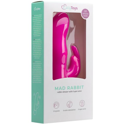 EasyToys - Vibe Collection Vibrator Mad Rabbit, roza Slike