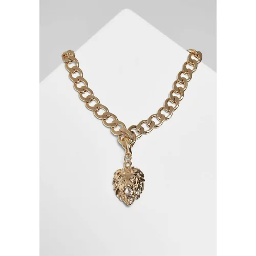 Urban Classics Lion Basic Necklace Gold