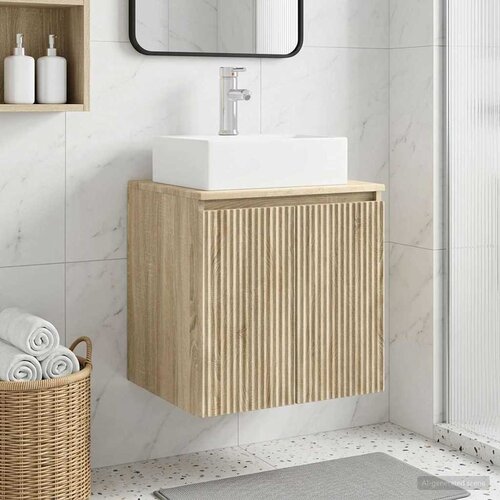  Umivaonik s policom Hrast sonoma 49,5 x 41 x 62,5 cm Cijene