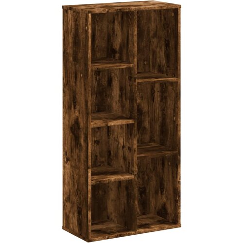 Maison Chic Knjižna omara - Knjižni regal dimljeni hrast 50x25x105 cm inženirski les, (21725905) Cene