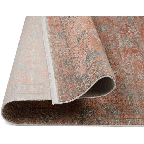 Dieter Knoll TKANA PREPROGA Colore 140/200 cm tkano roza Slike