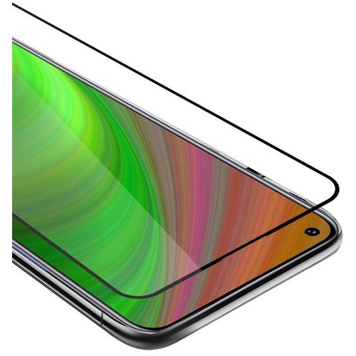Cadorabo Huawei NOVA 7 5G - Za&scaron;čitna folija za transparentna s črno barvo - Za&scaron;čitno steklo s kaljenim zaslonom s trdoto 9H in 3D dotikom, (20604432) Cene