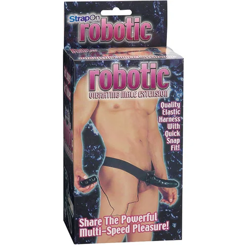 Seven Creations ROBOTIC MALE STRAP-ON BLACK