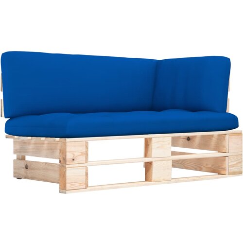 The Living Store Vrtni kotni kavč iz palet impregnirana borovina - Kotni Kavč Iz Palet, (21427881) Slike