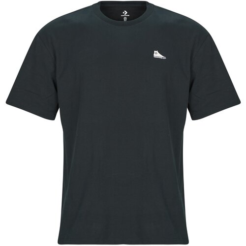Converse Majice s kratkimi rokavi LOOSE FIT SNEAKER PATCH TEE Črna Slike