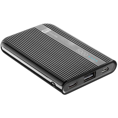 Cellular Line prijenosni punjač Tank 5.000 mAh crni Slike