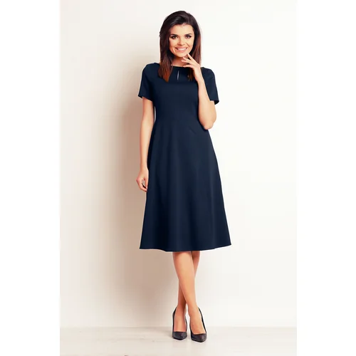 Infinite You Woman's Dress M099 Navy Blue