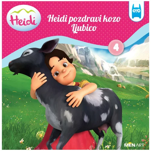 Heidi knjiga pozdravi kozo Ljubico 4