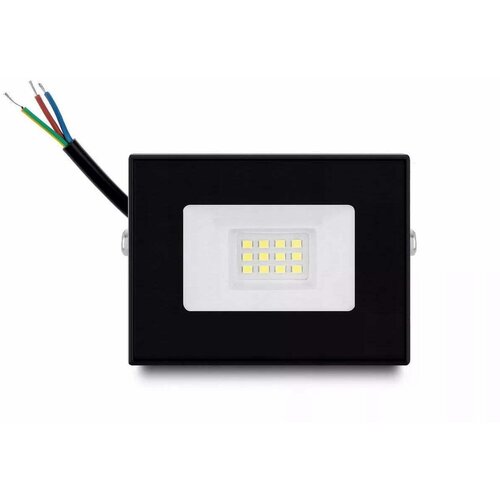VERKGROUP LED 10W reflektor črn flat 6500K IP66, (20541895) Cene