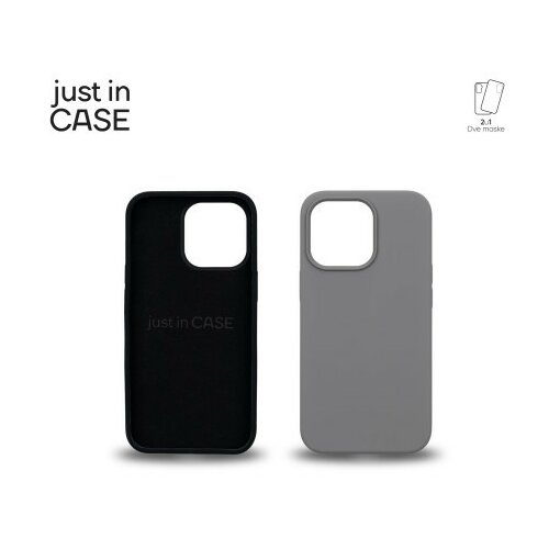 Just in case 2u1 extra case mix pšlus paket crni za iPhone 13 pro ( MIXPL106BK ) Cene