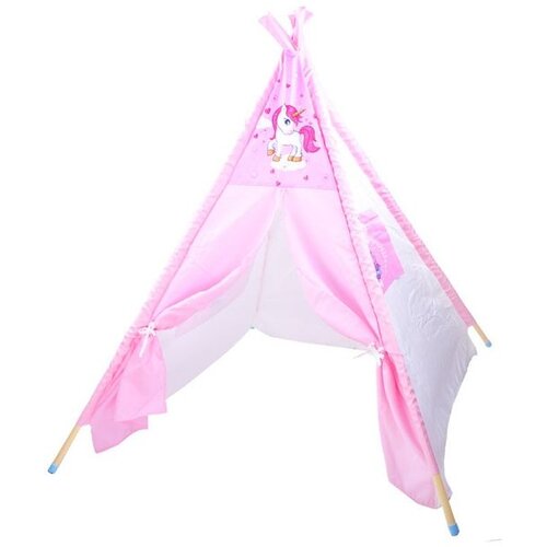 Indijanski &scaron;ator Teepee s jednorogom - roza Cijene