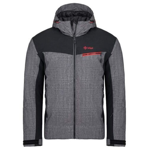Kilpi Men&amp;#039;s ski jacket FLIP-M DARK GRAY Slike