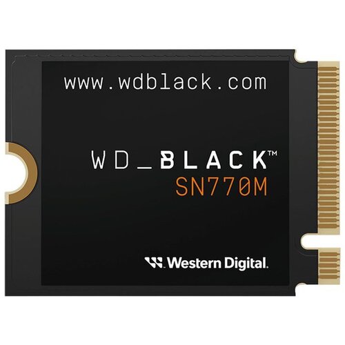 Western Digital SSD Black SN770M 500GB M.2 NVMe Gen4 Black Cene