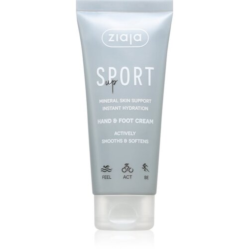 Ziaja Sport Up Hand &amp;amp; Foot Cream hidratantna krema za ruke i noge 100 ml Slike