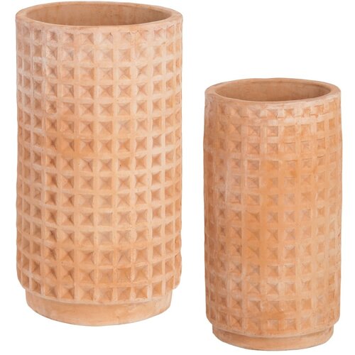 Kave Home set od 2 terakota posude Celi Slike