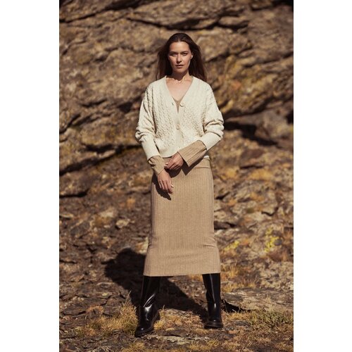 Marisse Women's Sweater Z-Sw-4521 Off White Cene