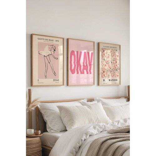 WALLXPERT &Ccedil;-300420 - 5070 Vi&scaron;enamenski set dekorativnih slika (3 komada) Cene