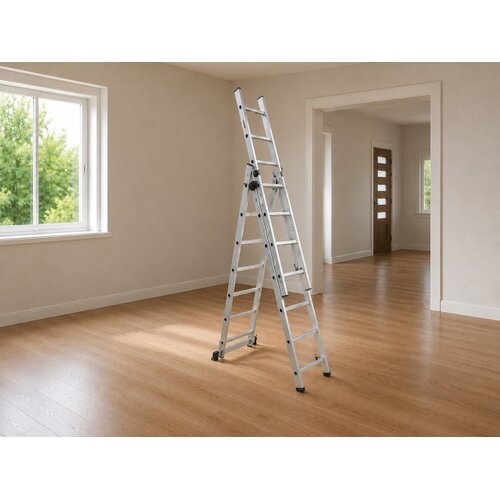 Norvel sklopive aluminijumske merdevine 3x7 stepenika do 4m ( KLK-LD-05 ) Cene