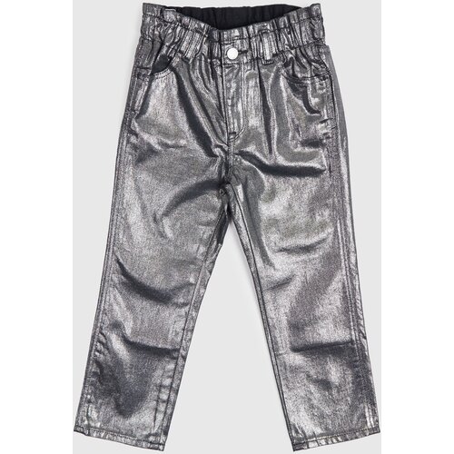 GAP Kids metallic jeans mom - Girls Cijene