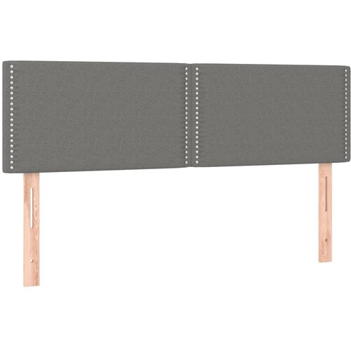  s oprugama i madracem tamnosivi 140x190 cm od tkanine Slike