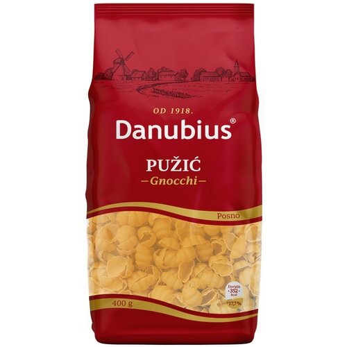Danubius testenina Pužić 400g Cene