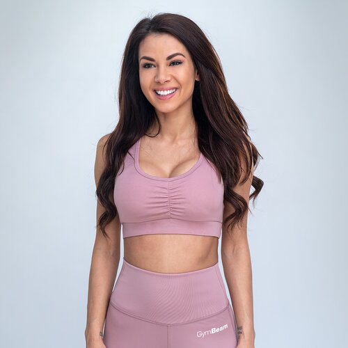 GymBeam ženski sportski grudnjak Fave Dusty Rose 34537 Cene