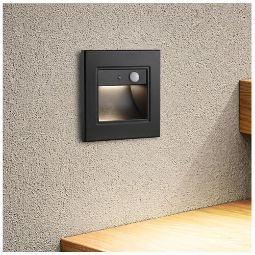  Brilagi - LED svetlo za stepeni&scaron;te sa senzorom STEP LIGHT LED/1,5W/230V IP44, crno Cene