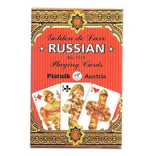 Piatnik Karte Golden Russian Cene