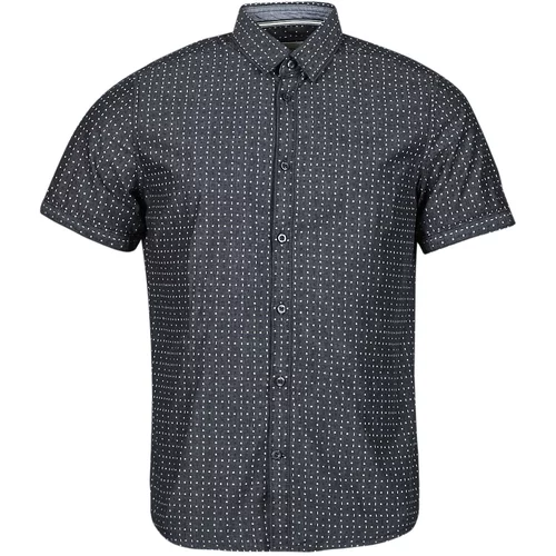 Tom Tailor FITTED PRINTED SHIRT Blue