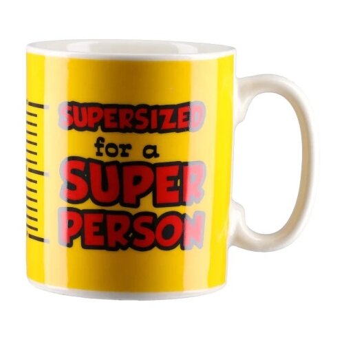  Huge, &scaron;olja, keramička, Super person Cene