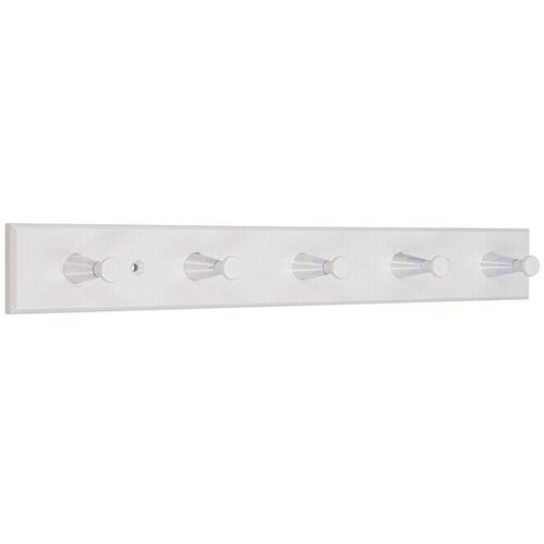 SIRO Zidna vješalica (D x Š x V: 400 x 48 x 50 mm, Broj kuka: 5 Kom.) Cijene