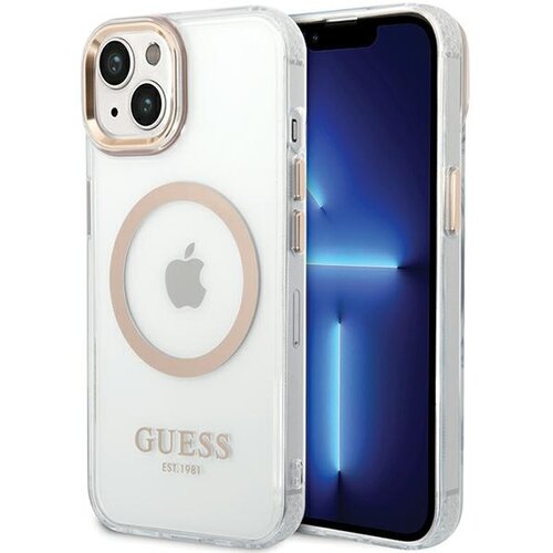 Guess OVITEK HARD ZA IPHONE 15 PLUS 14 PLUS 6.7 KOVINSKI OBRIS, (5000014429) Cene