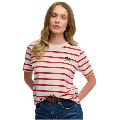 Superdry bela ženska majica Cene