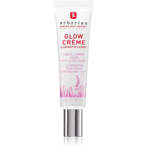Erborian Glow Crème intenzivna vlažilna krema za osvetlitev kože 15 ml