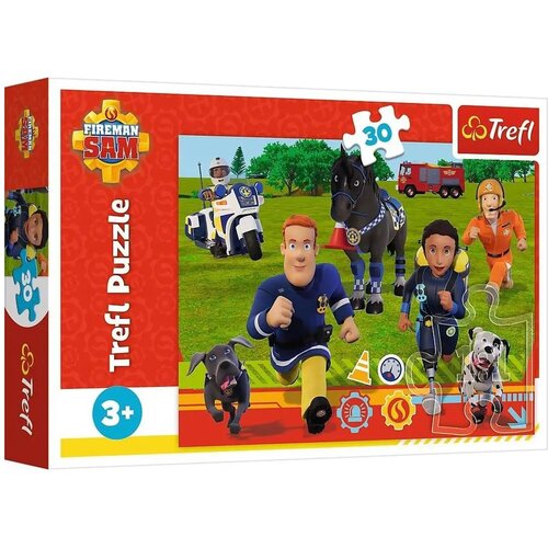 Trefl Vatrogasac Sam: Spreman za pomoć puzzle od 30 dijelova - Cene