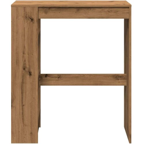 VidaXL Barski stol s držačima boja hrasta 90x40x103,5 cm drveni Slike