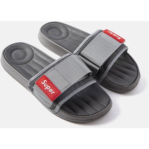  Gray men's adjustable hook-and-loop sandals Alley Cijene