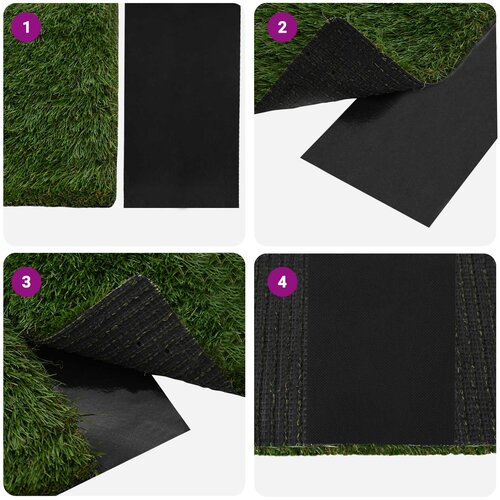  za umjetnu travu samoljepljiva Crna 15 cm x 20 m Slike