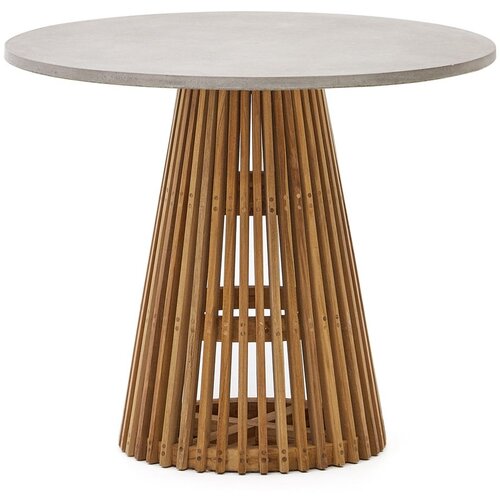 Kave Home Okrogla vrtna miza ø 90 cm Alcaufar – Cene