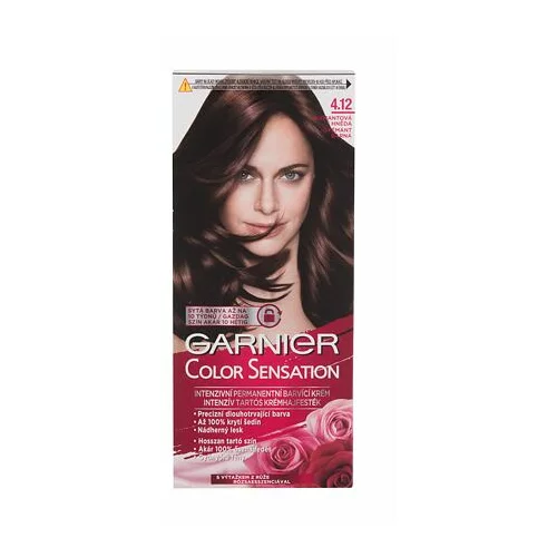 Garnier color Sensation trajna barva za lase 40 ml odtenek 4,12 Shimmering Brown