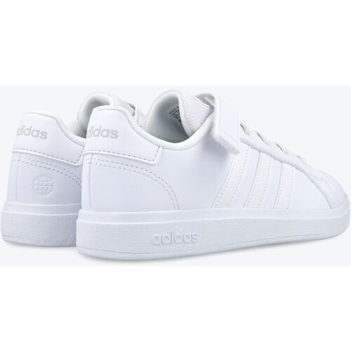 Adidas Čevlji Grand Court 2.0 El K FZ6160 Ftwwht/Ftwwht/Greone Slike