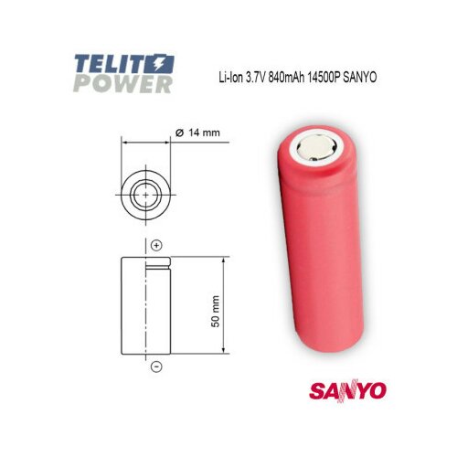 Sanyo Li-Ion 3.7V 800mAh LR14500P ( 0074 ) Cene