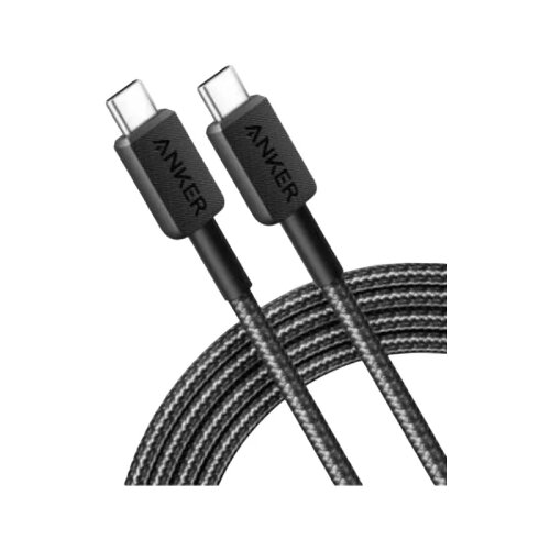  ANKER 322 TypeC na TypeC kabl pleteni 1.8m CRNI Slike