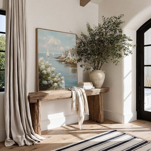 Styler Tiskana slika s okvirom 60x80 cm Quiet Bay &amp;ndash; Slike