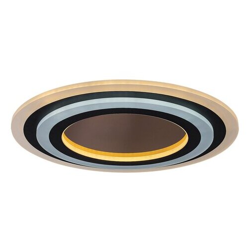 Rabalux Plafonjera Taneli2, 3D, LED, Sa daljinskim, 56W, 3000-6000, 45cm, Crna Slike